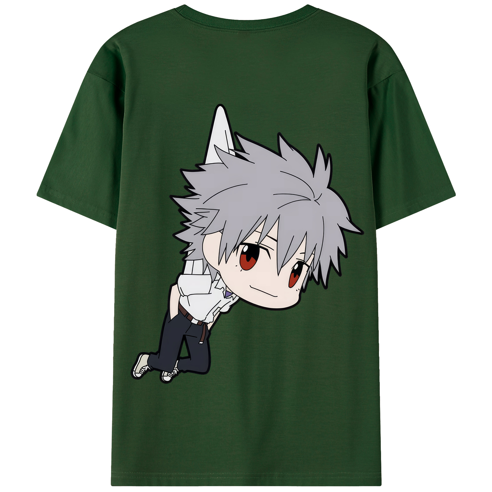 （画像用） EVA 新世紀エヴァンゲリオン 綿100％半袖Tシャツ（背面プリント）